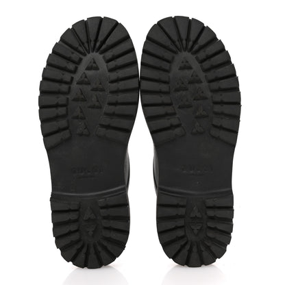 Gucci Rubber GG Monogram Mens Sandals 11 Black 6 of 12
