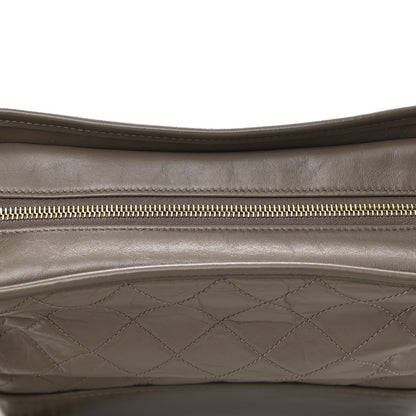 Chanel Aged Calfskin Quilted Medium Gabrielle Hobo Grey 12 of 12