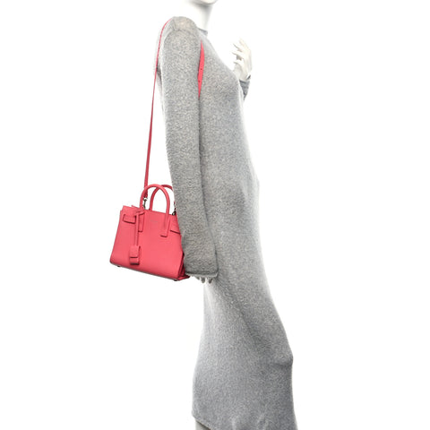 Calfskin Nano Sac De Jour Rose Clair