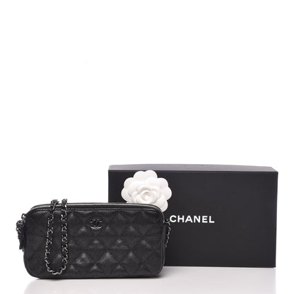 Chanel Caviar Quilted Small Clutch With Chain Black 9 of 9