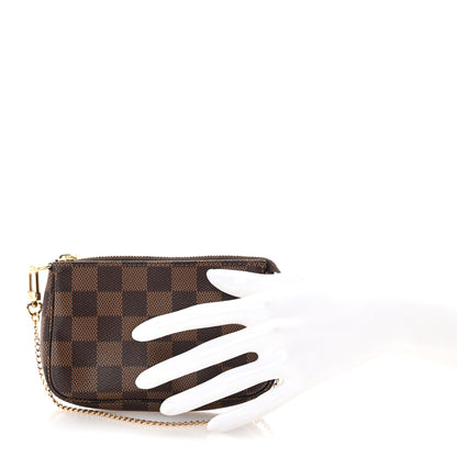 Louis Vuitton Damier Ebene Mini Pochette Accessories 2 of 8