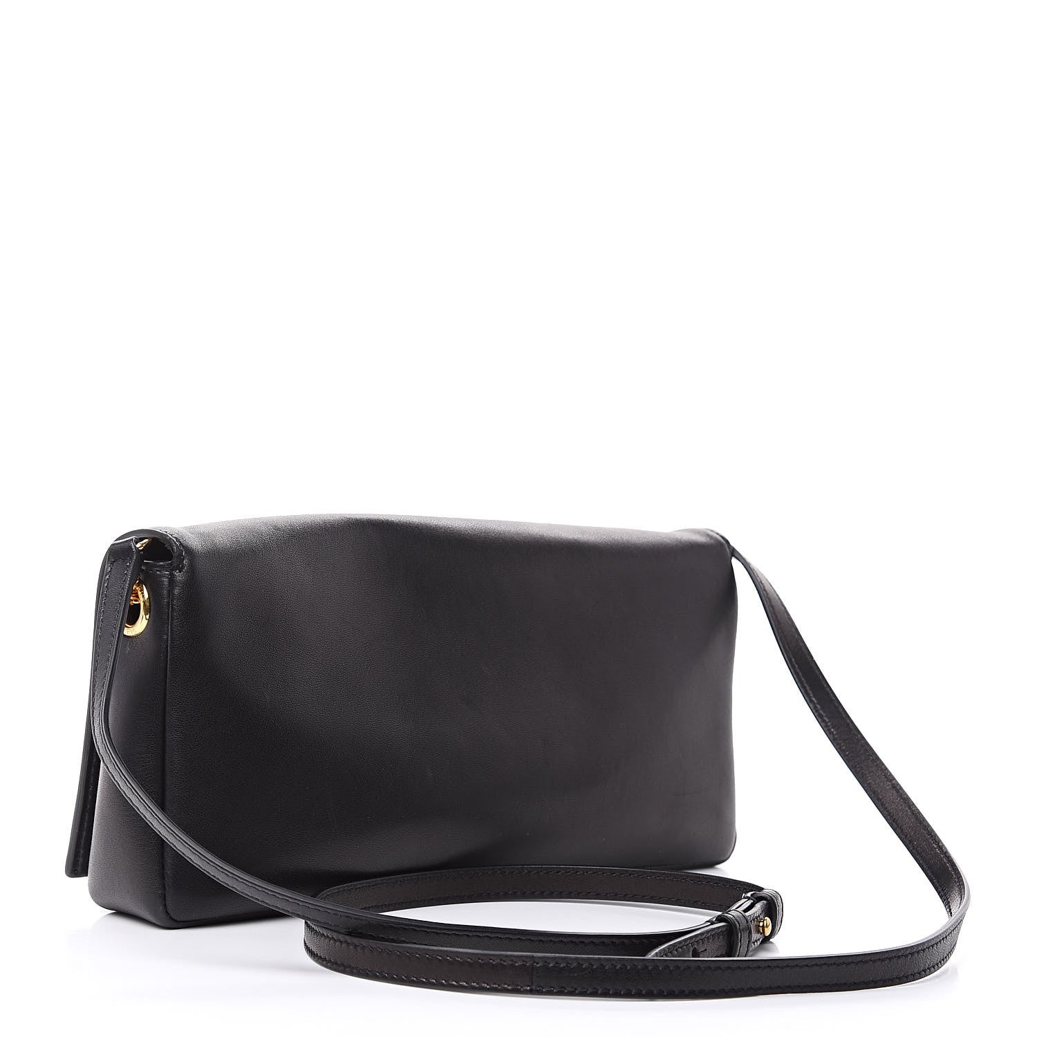 Saint Laurent Lambskin Monogram Tassel Kate 99 Black 3 of 10
