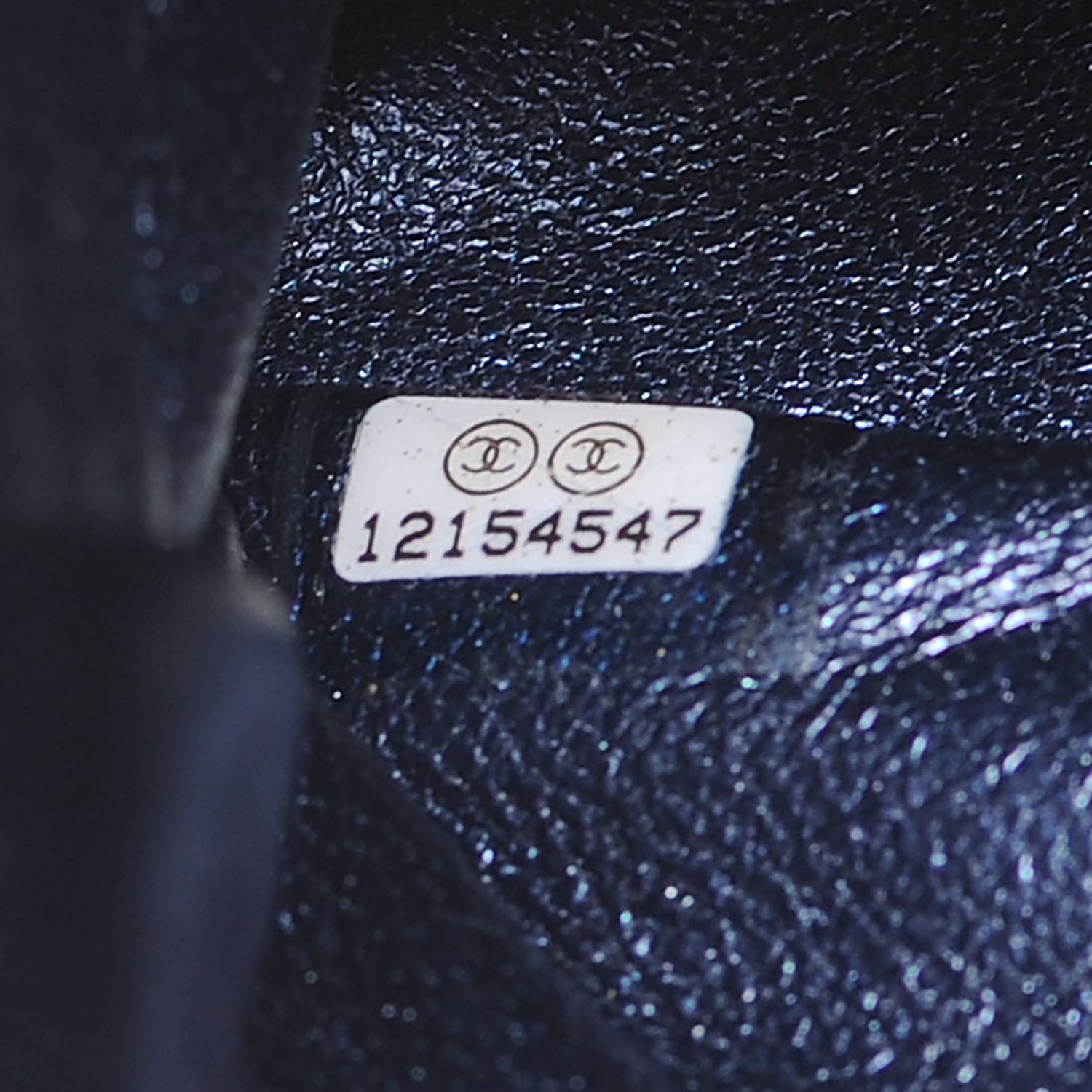 Chanel Calfskin 2.55 Reissue 227 Flap Metallic Blue 7 of 7