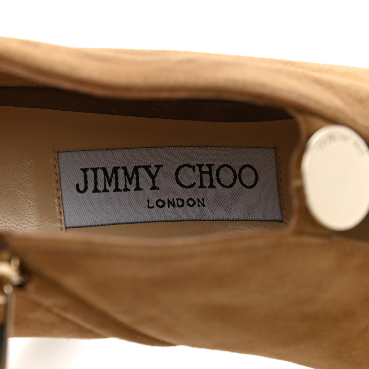 Jimmy Choo Suede Lorna 100 Pumps 37 Hazel 7 of 8