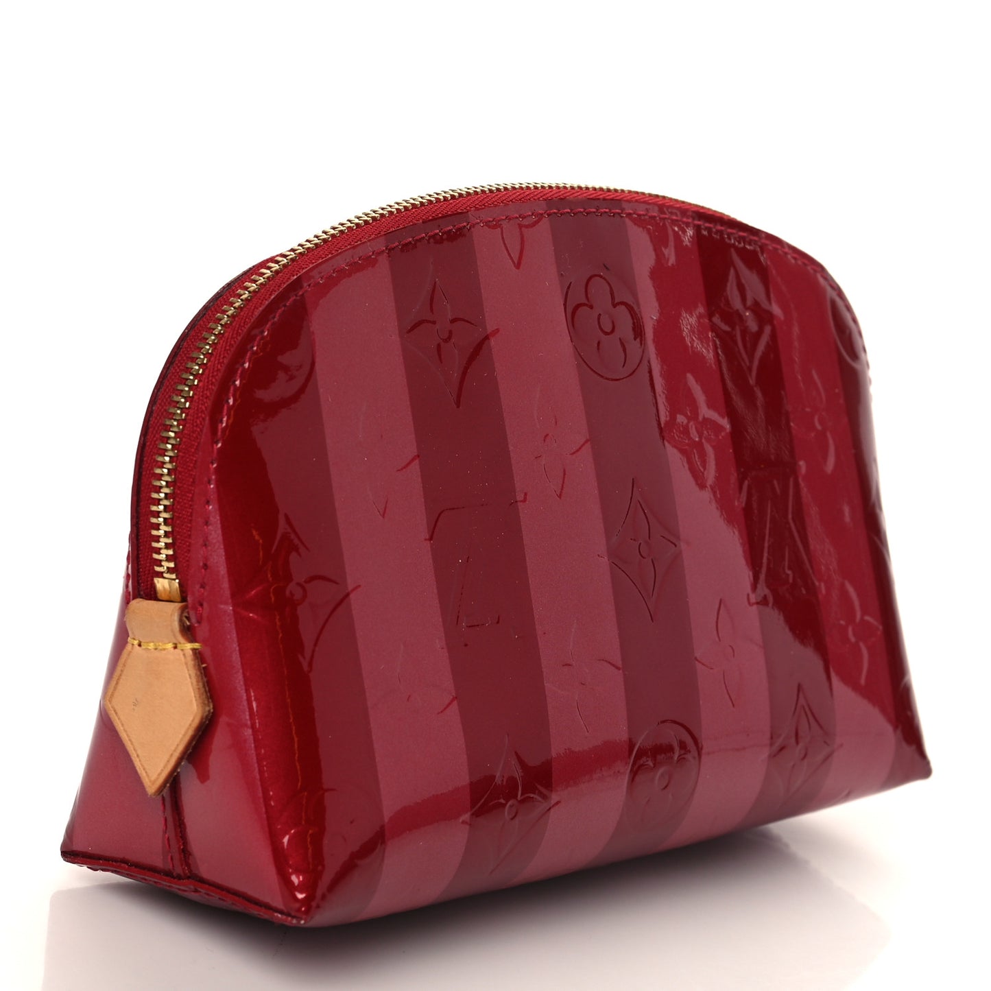 Vernis Rayures Cosmetic Pouch Pomme D'Amour