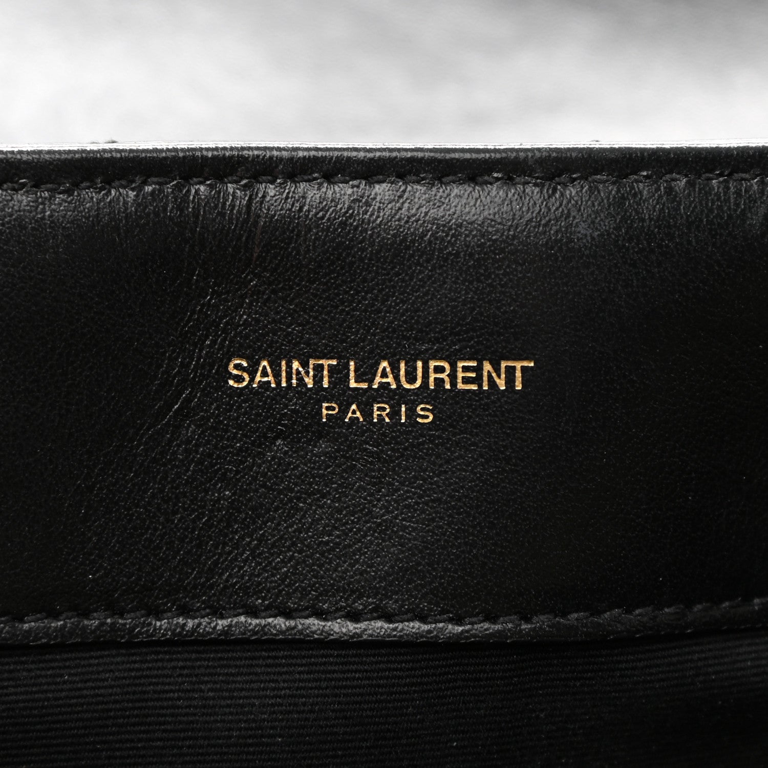 Saint Laurent Calfskin Y Quilted Monogram Medium Loulou Chain Satchel Black 6 of 12