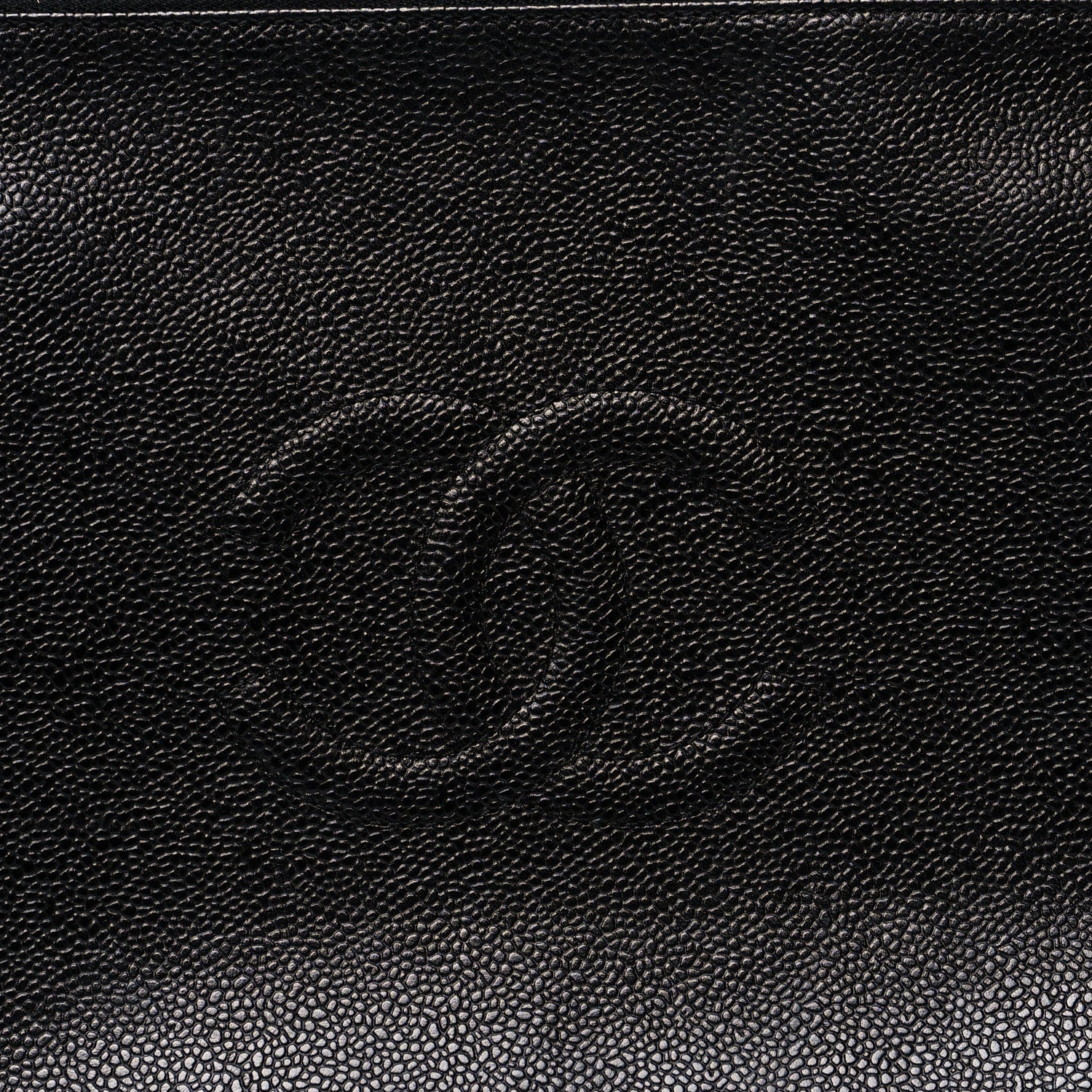 Chanel Caviar CC Tote Black 10 of 14