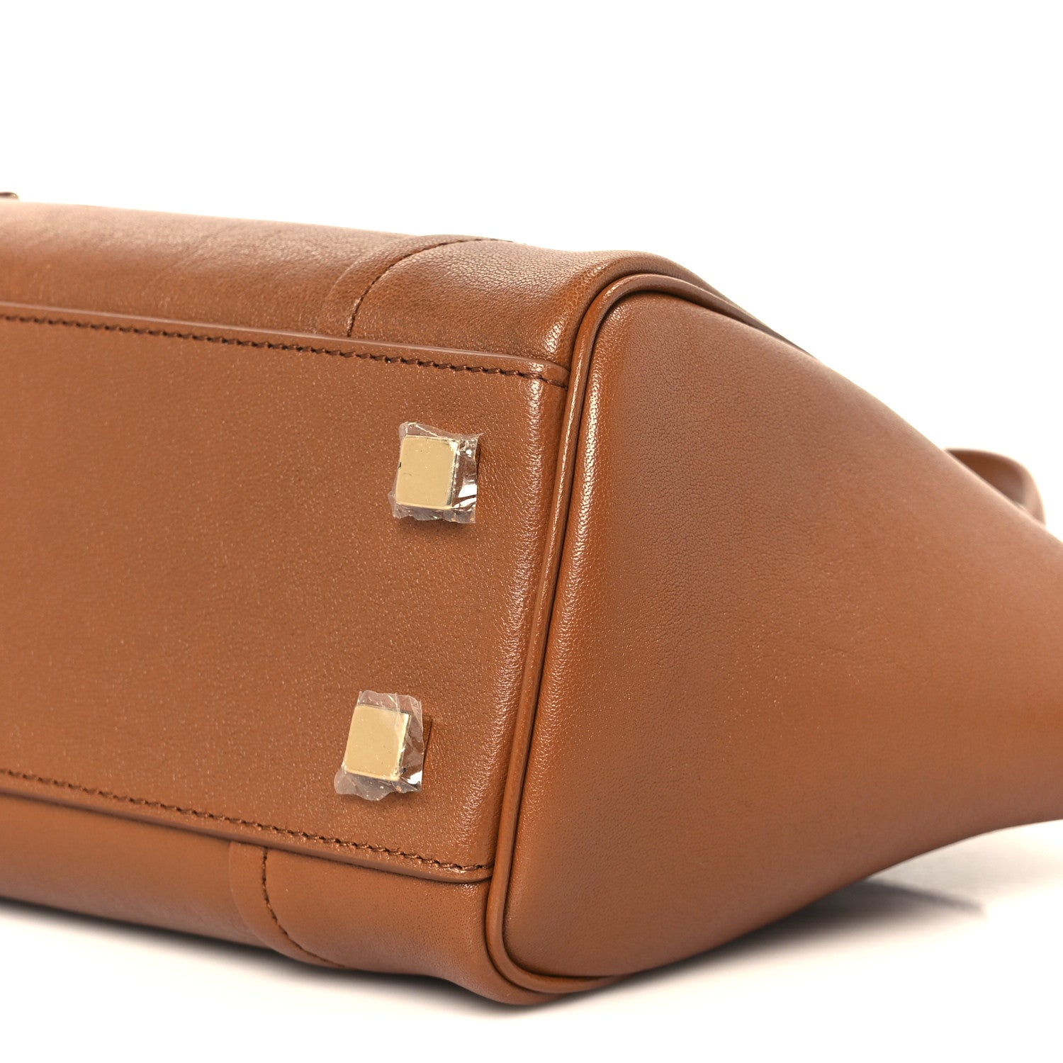 Celine Supple Shiny Lambskin Little New Luggage Soft Tan 10 of 10