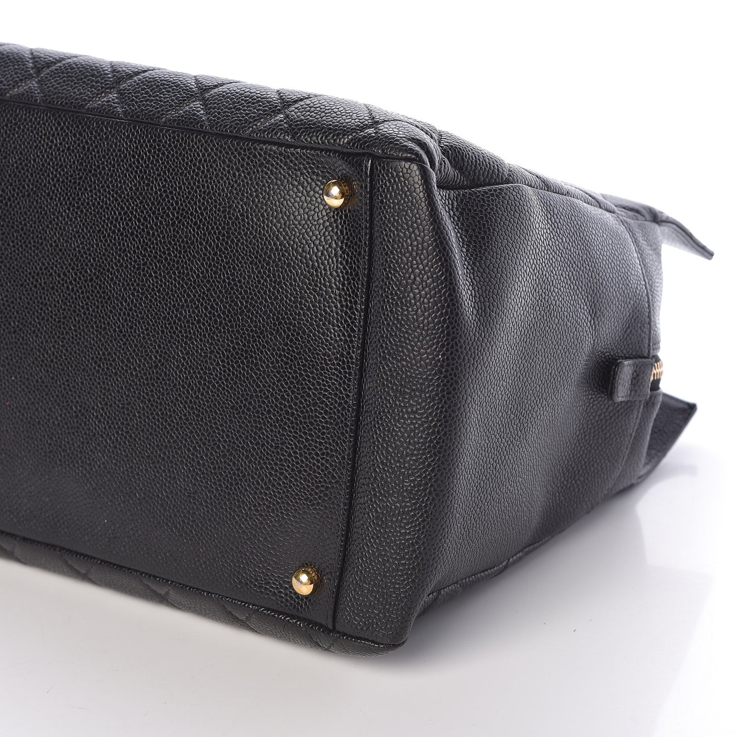 Caviar Quilted Grand Timeless Tote GTT Black
