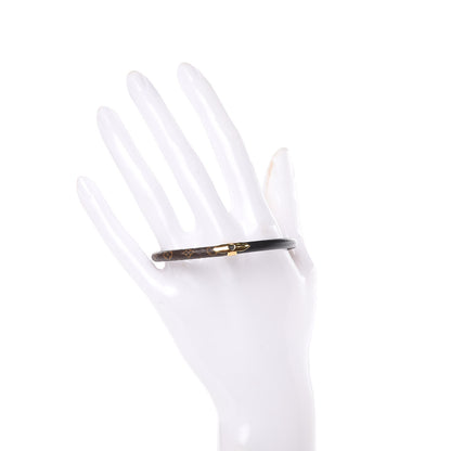 Louis Vuitton Monogram Daily Confidential Bracelet 17 Black 2 of 5