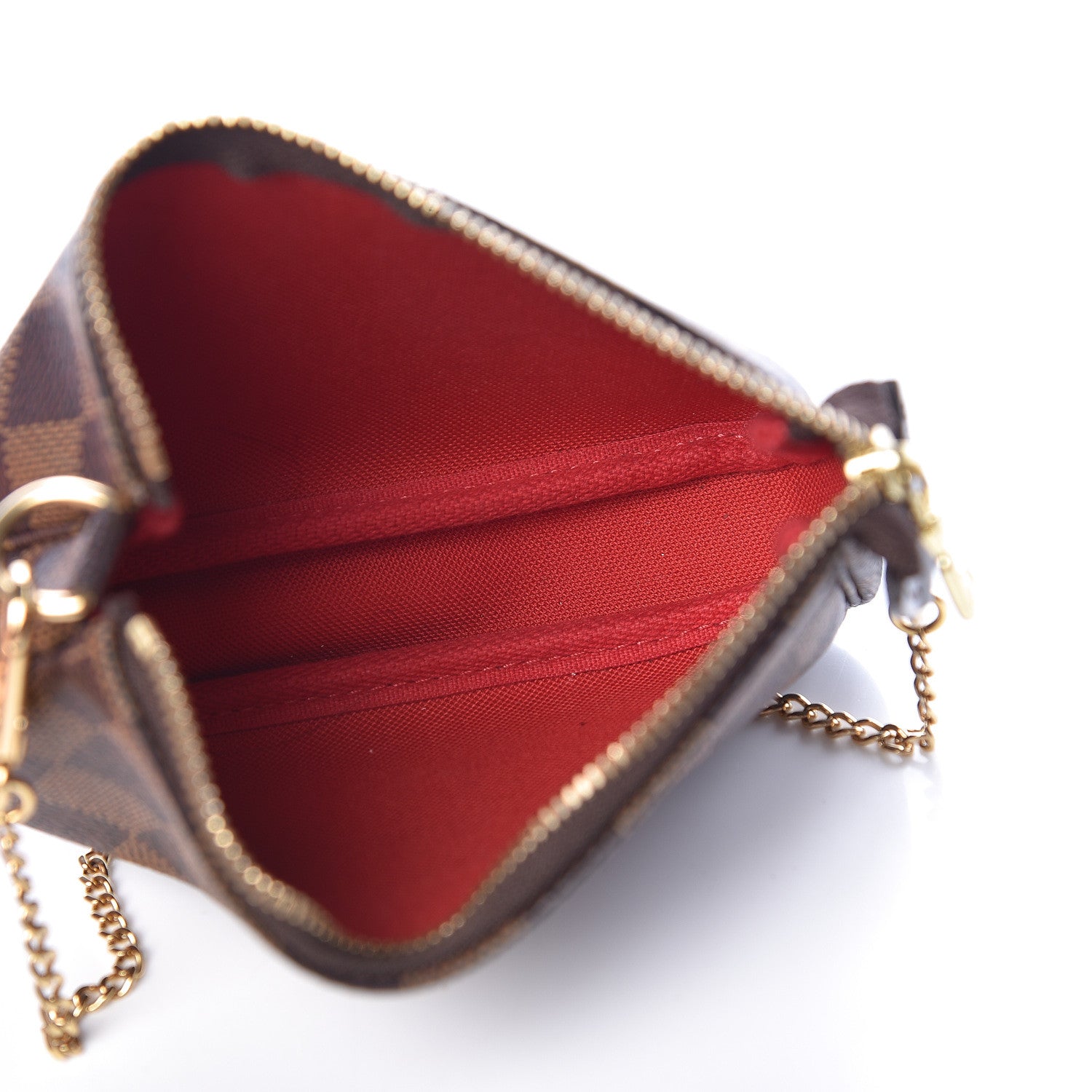 Louis Vuitton Damier Ebene Mini Pochette Accessories 5 of 7