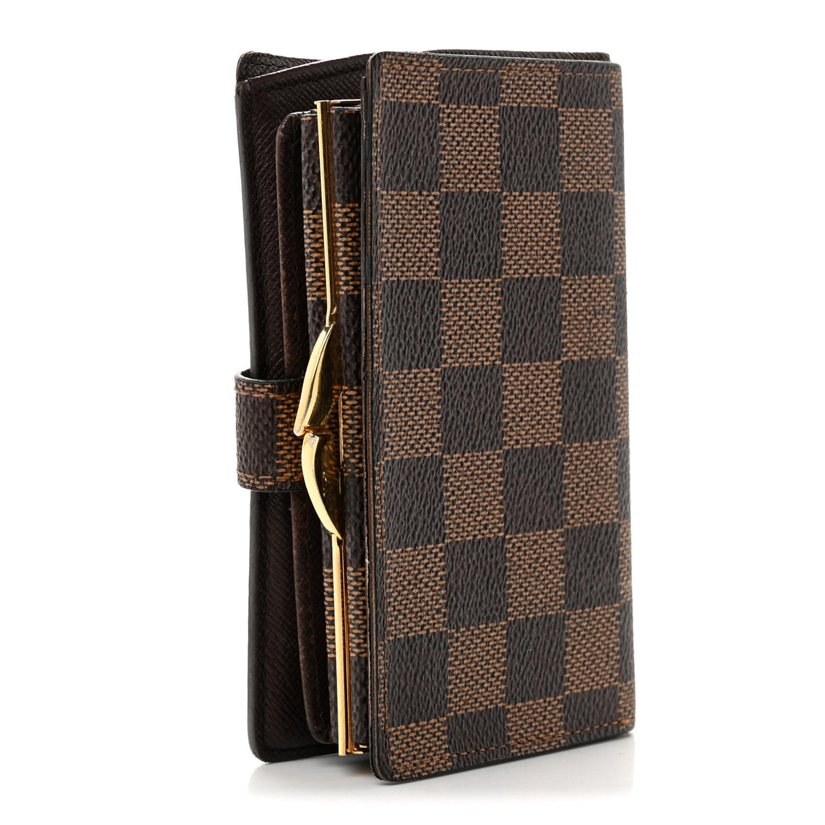 Damier Ebene French Purse Wallet