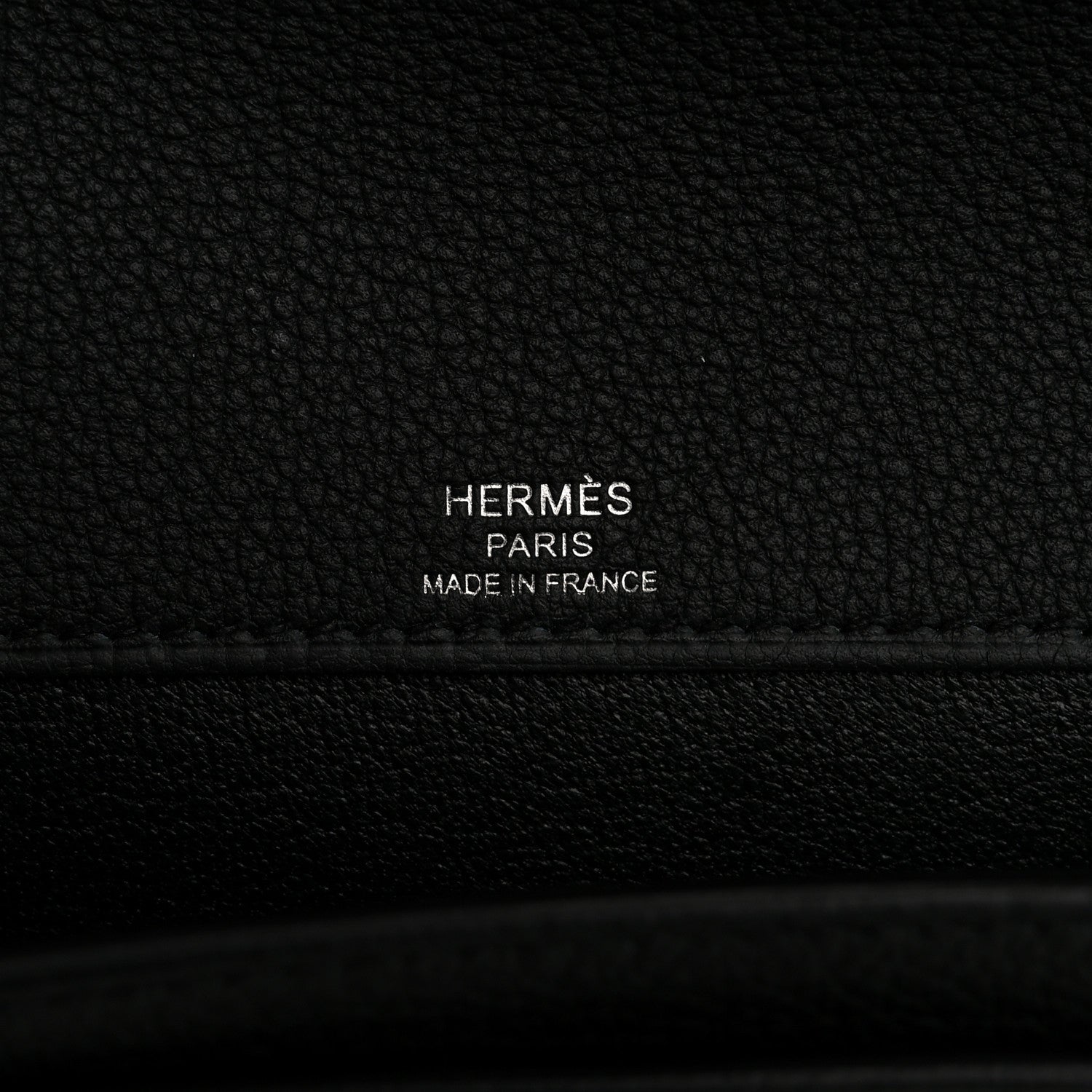 Hermes Togo Kelly Depeches 25 Pouch Black 6 of 8
