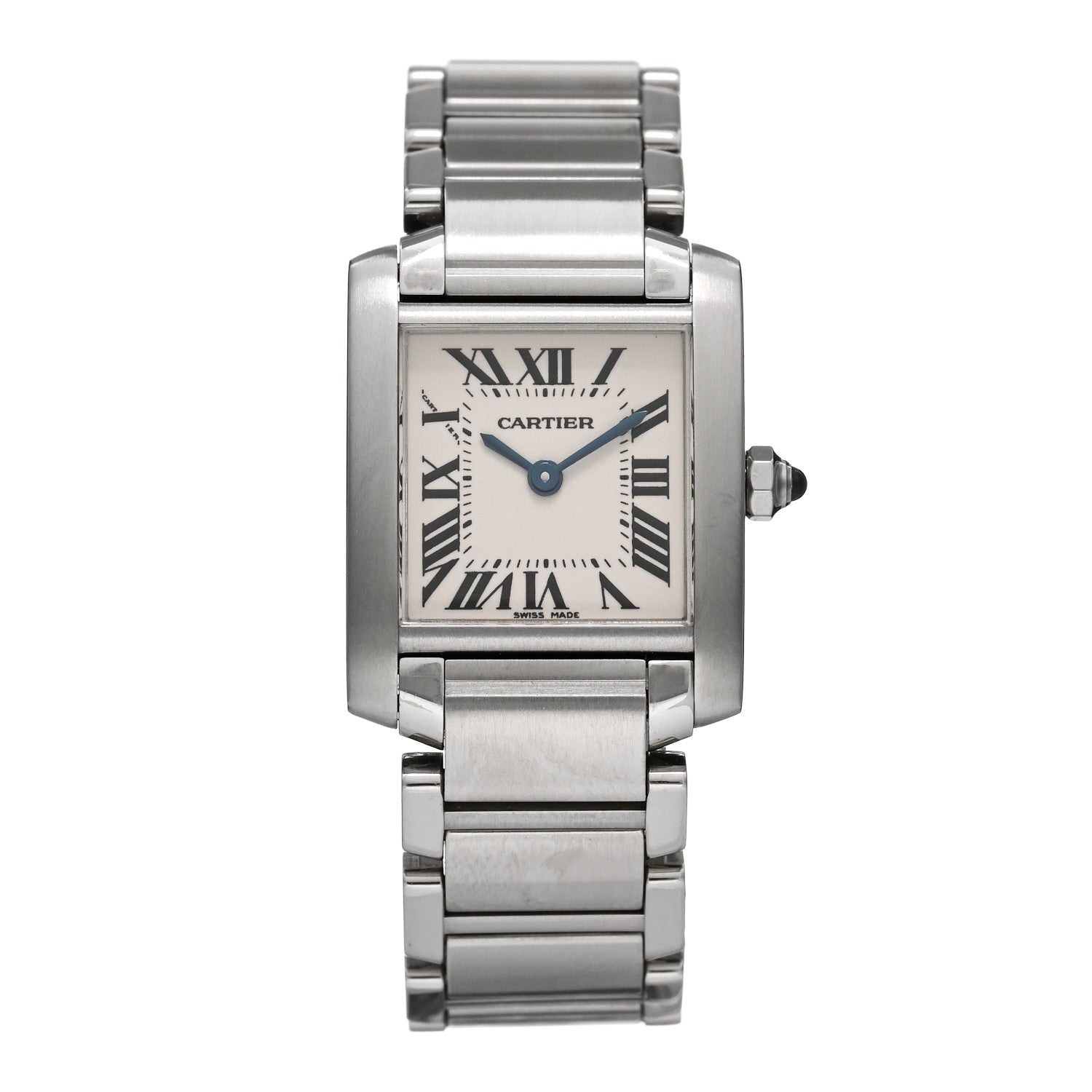 Cartier Stainless Steel 20mm Tank Francaise Quartz Watch 1 of 4