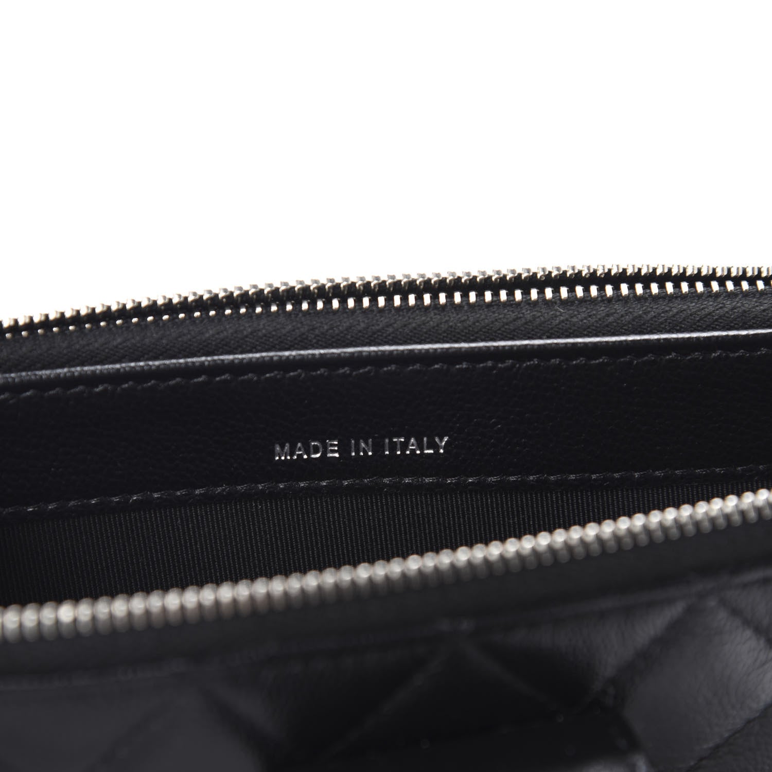 Chanel Grained Calfskin Quilted CC Box Clutch With Chain Black 9 of 12