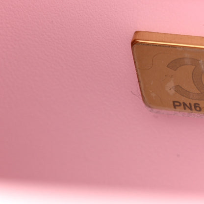 Chanel Lambskin Quilted Mini Flap Light Pink 7 of 11