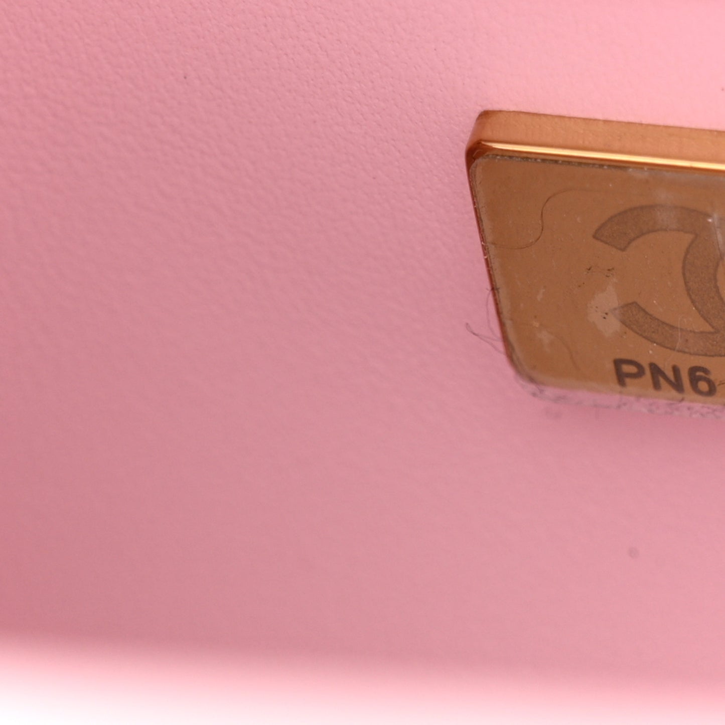 Lambskin Quilted Mini Flap Light Pink