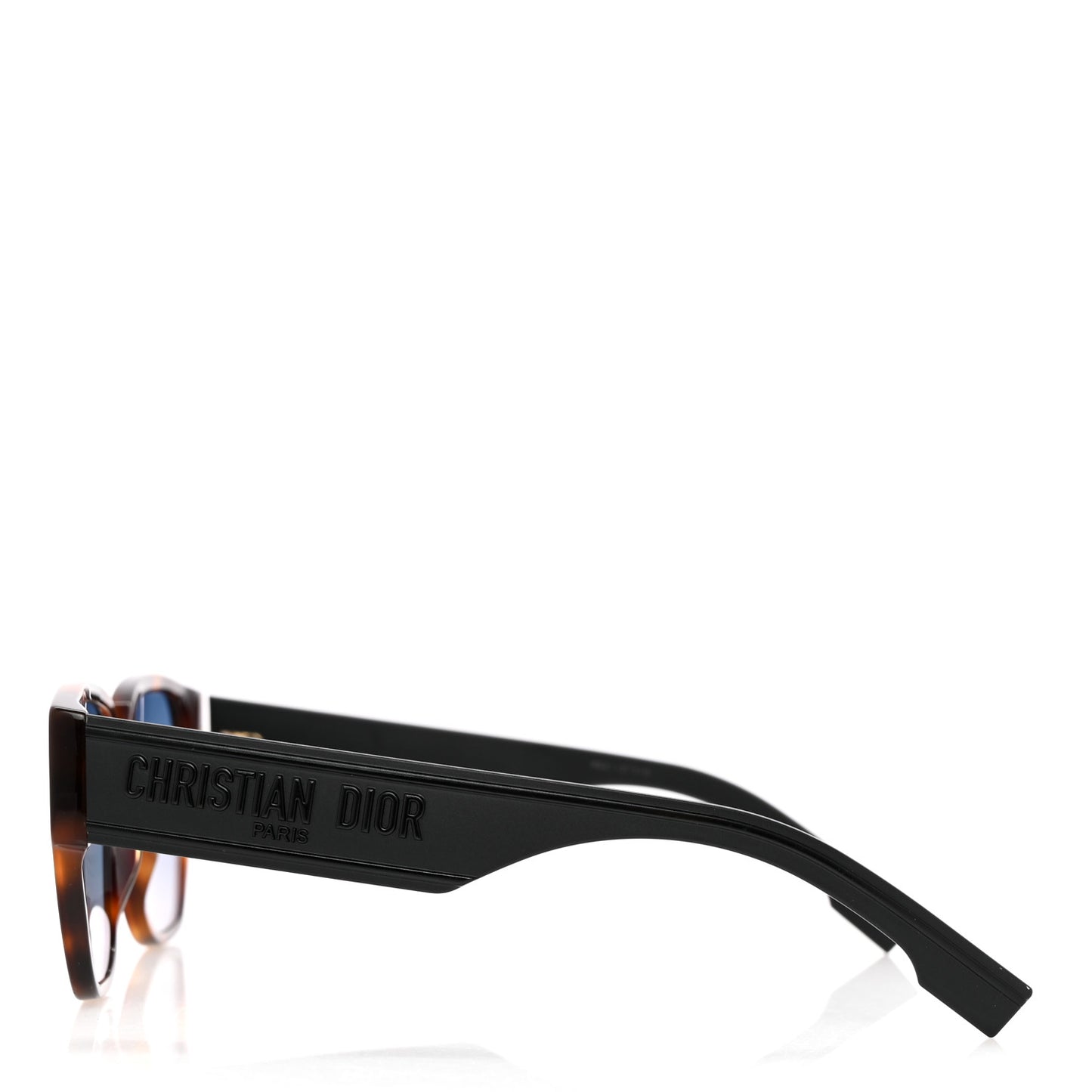 Acetate Square DiorID1 Sunglasses Tortoise
