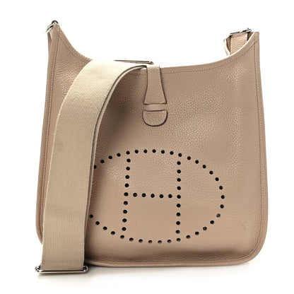 Hermes Taurillon Clemence Evelyne III PM Gris Tourterelle 1 of 9