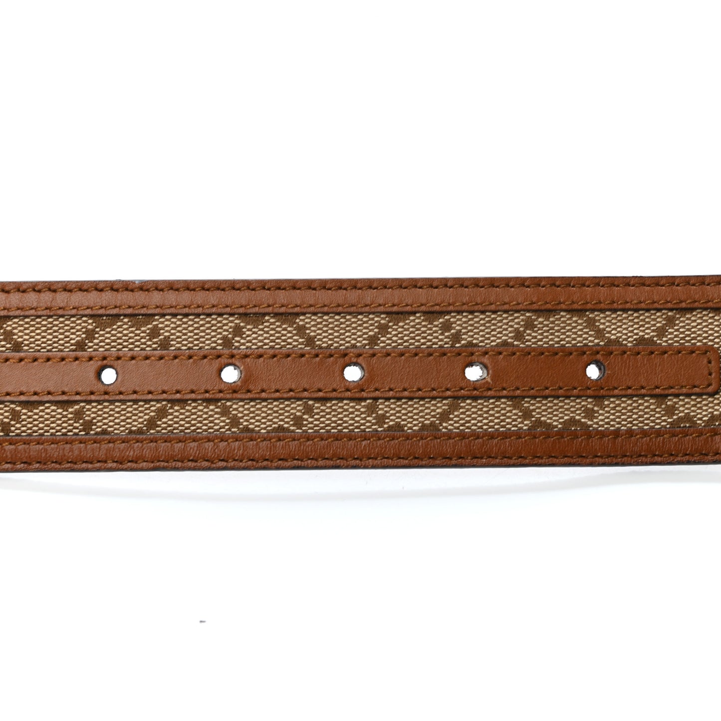 Monogram Double G Belt 90 36 Dark Brown