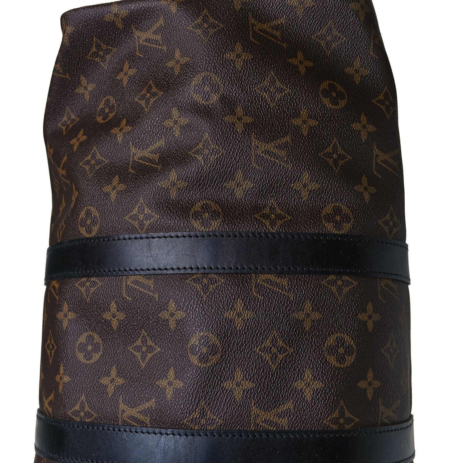 Louis Vuitton Monogram Macassar Keepall Bandouliere 45 17 of 17