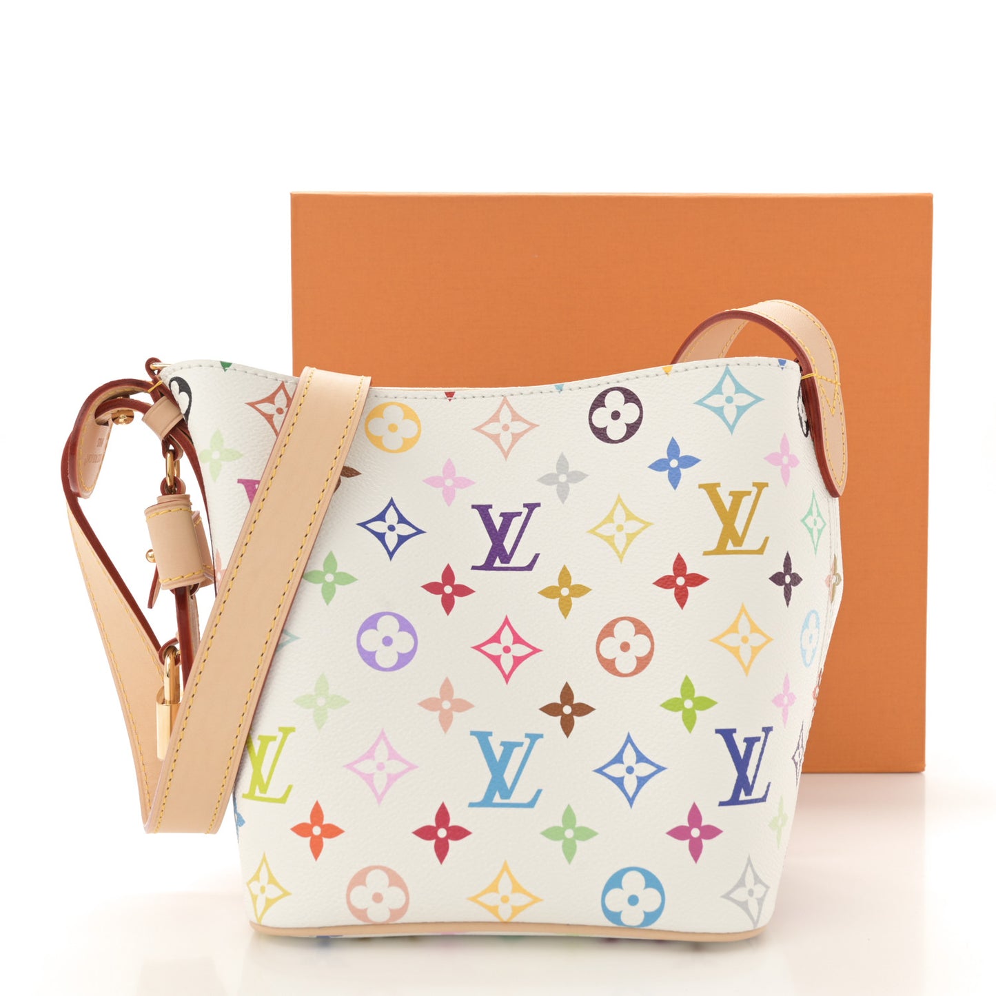 LV x TM Monogram Multicolor All In BB White