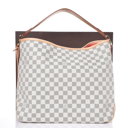 Louis Vuitton Damier Azur Delightful MM Pink 15 of 15