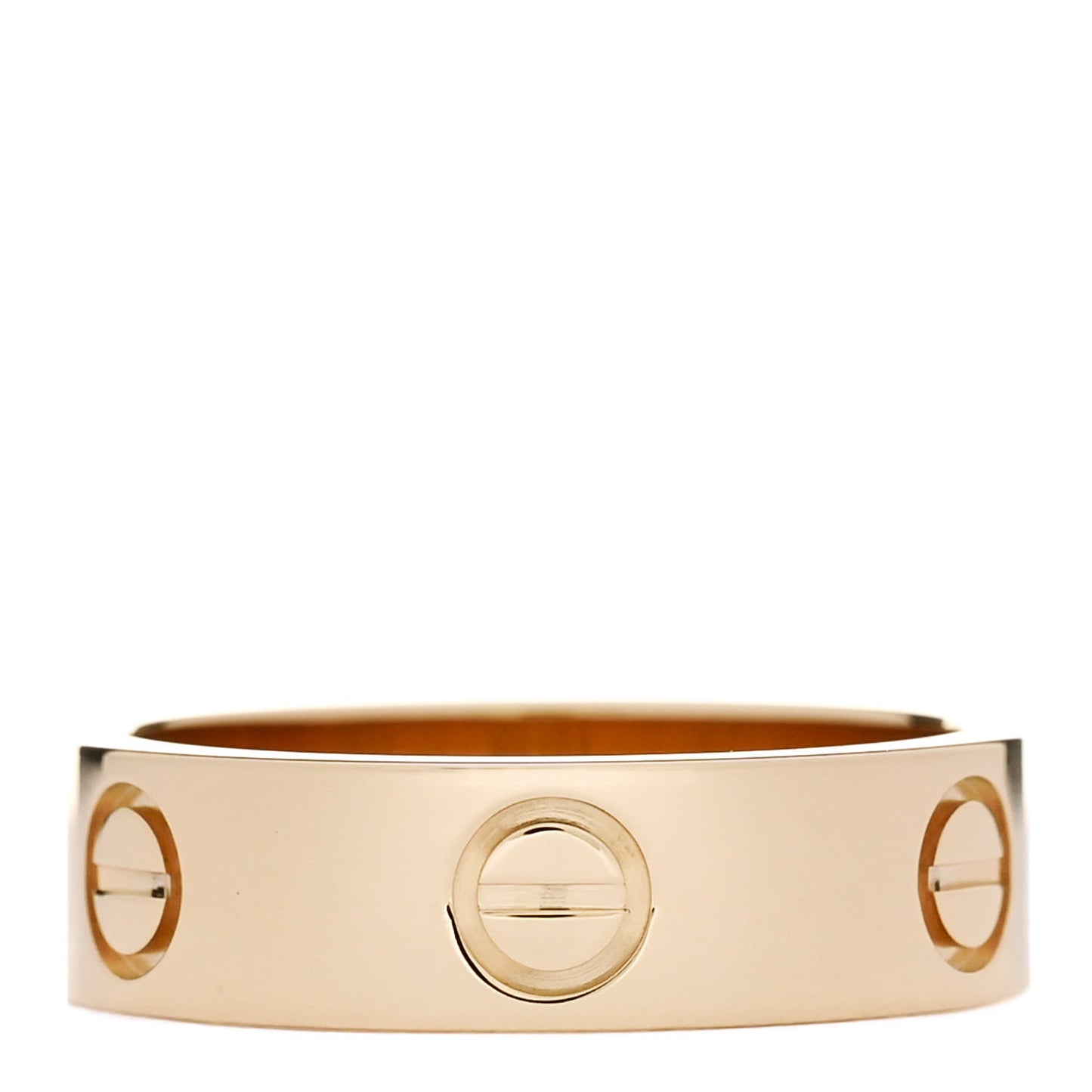 18K Yellow Gold 5.5mm LOVE Ring 54 6.75