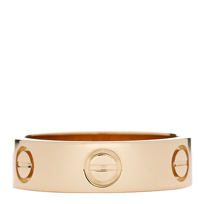 Cartier 18K Yellow Gold 5.5mm LOVE Ring 54 6.75 1 of 5