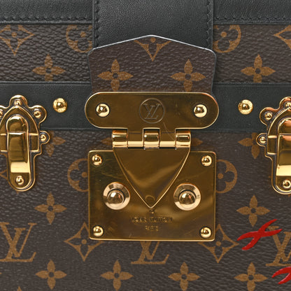 Louis Vuitton Monogram Petite Malle Black 11 of 13