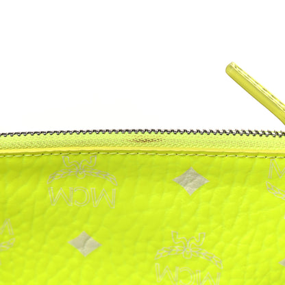 MCM Iridescent PVC Shopper Tote Neon Pink Hologram 13 of 15