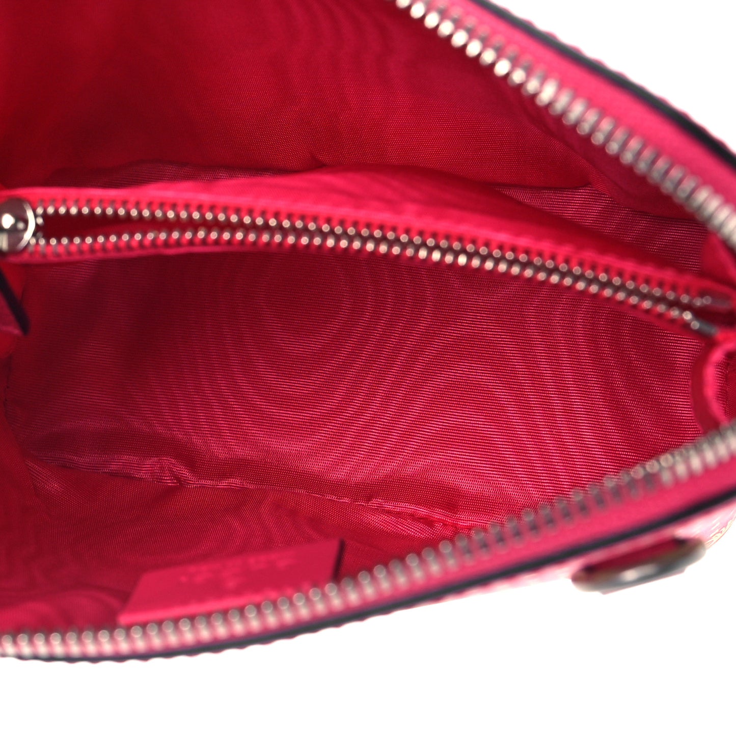 X SEGA Calfskin GUCCY Stars Mini Dome Shoulder Bag Violet Fuxia Gold