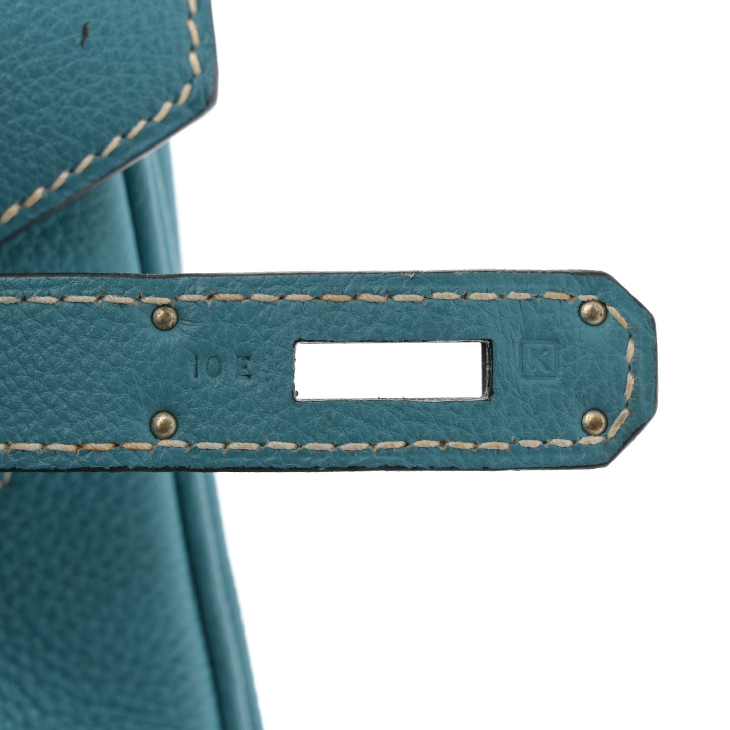 Taurillon Clemence Birkin 35 Blue Jean