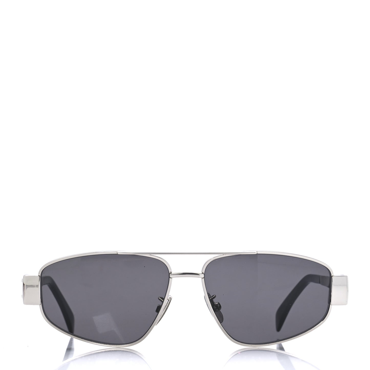 Metal Triomphe 03 Sunglasses CL40281U Silver Smoke