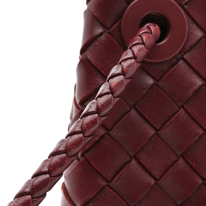 Bottega Veneta Nappa Intrecciato Small Andiamo Shoulder Bag Barolo 14 of 15