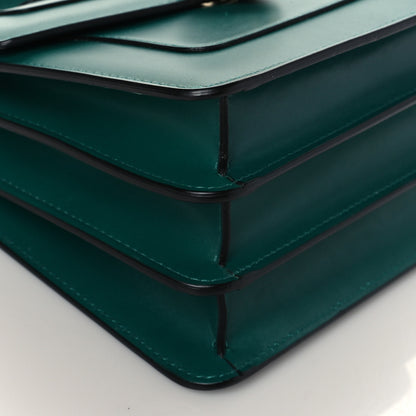 Bulgari Calfskin Serpenti Forever Top Handle Emerald Green 7 of 8