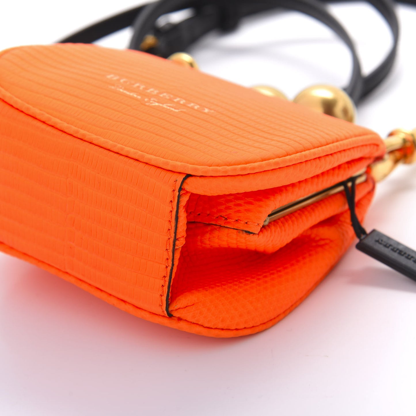 Lizard Mini Frame Bag Orange