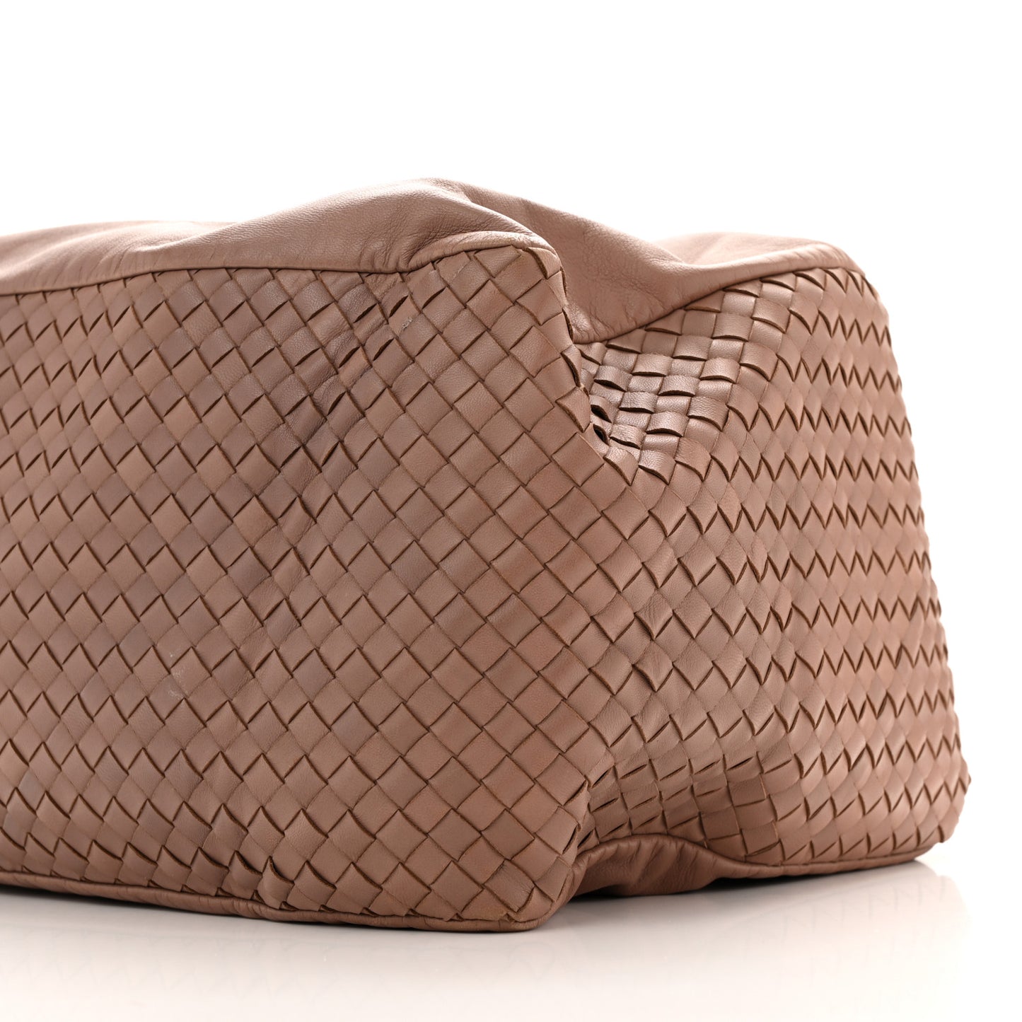Nappa Intrecciato Large Knot Hobo Old Petra