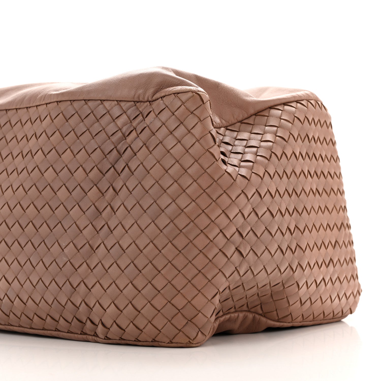 Bottega Veneta Nappa Intrecciato Large Knot Hobo Old Petra 10 of 14