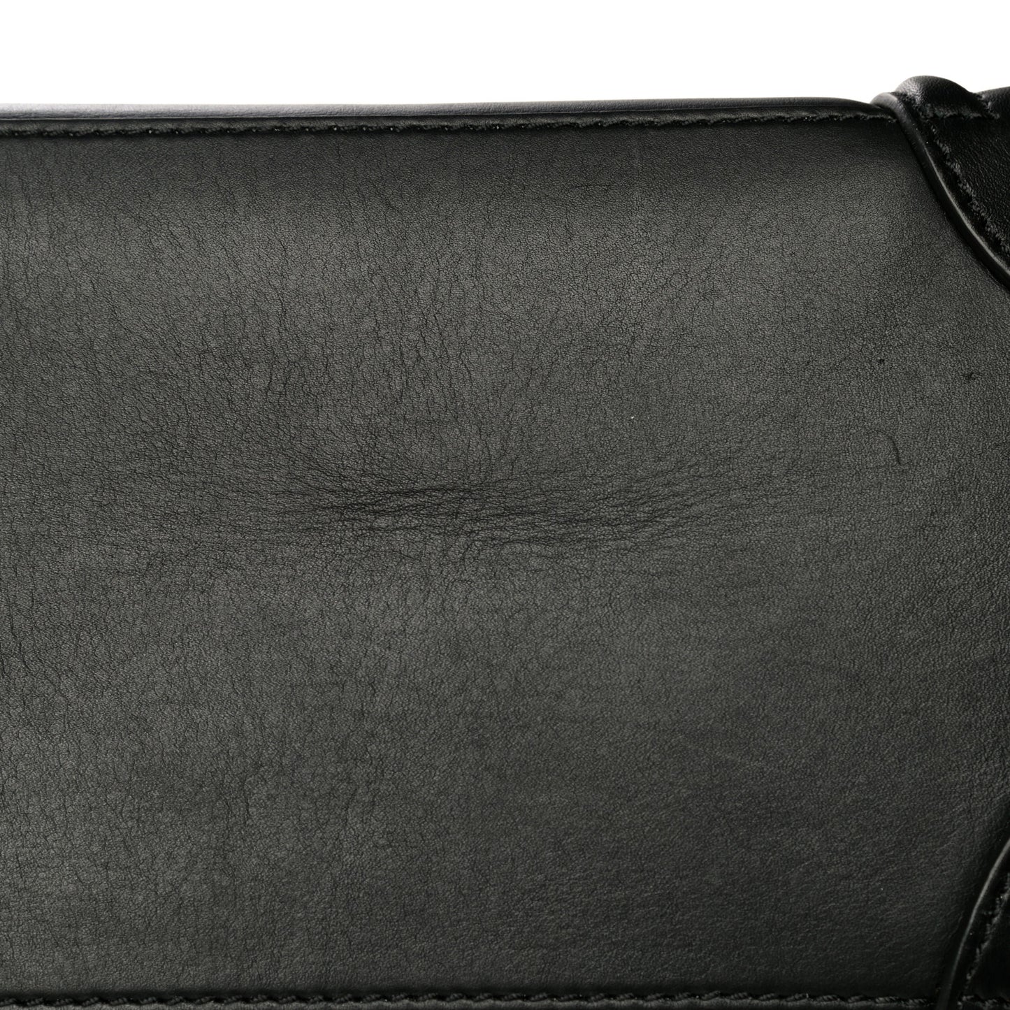 Smooth Calfskin Mini Luggage Black