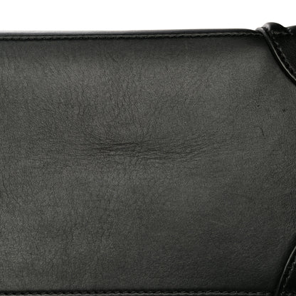 Celine Smooth Calfskin Mini Luggage Black 28 of 30