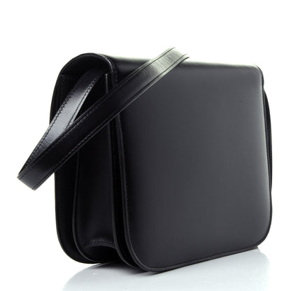 Celine Box Calfskin Medium Classic Box Flap Black 3 of 10