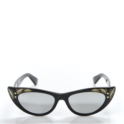 Gucci Acetate Cat Eye GG0089S Sunglasses Black 2 of 8