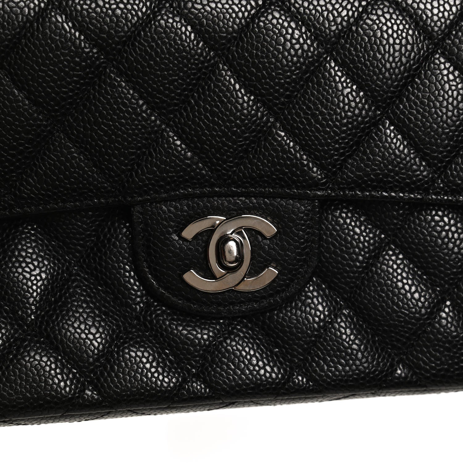 Chanel Caviar Quilted Small Double Flap Black 12 of 14