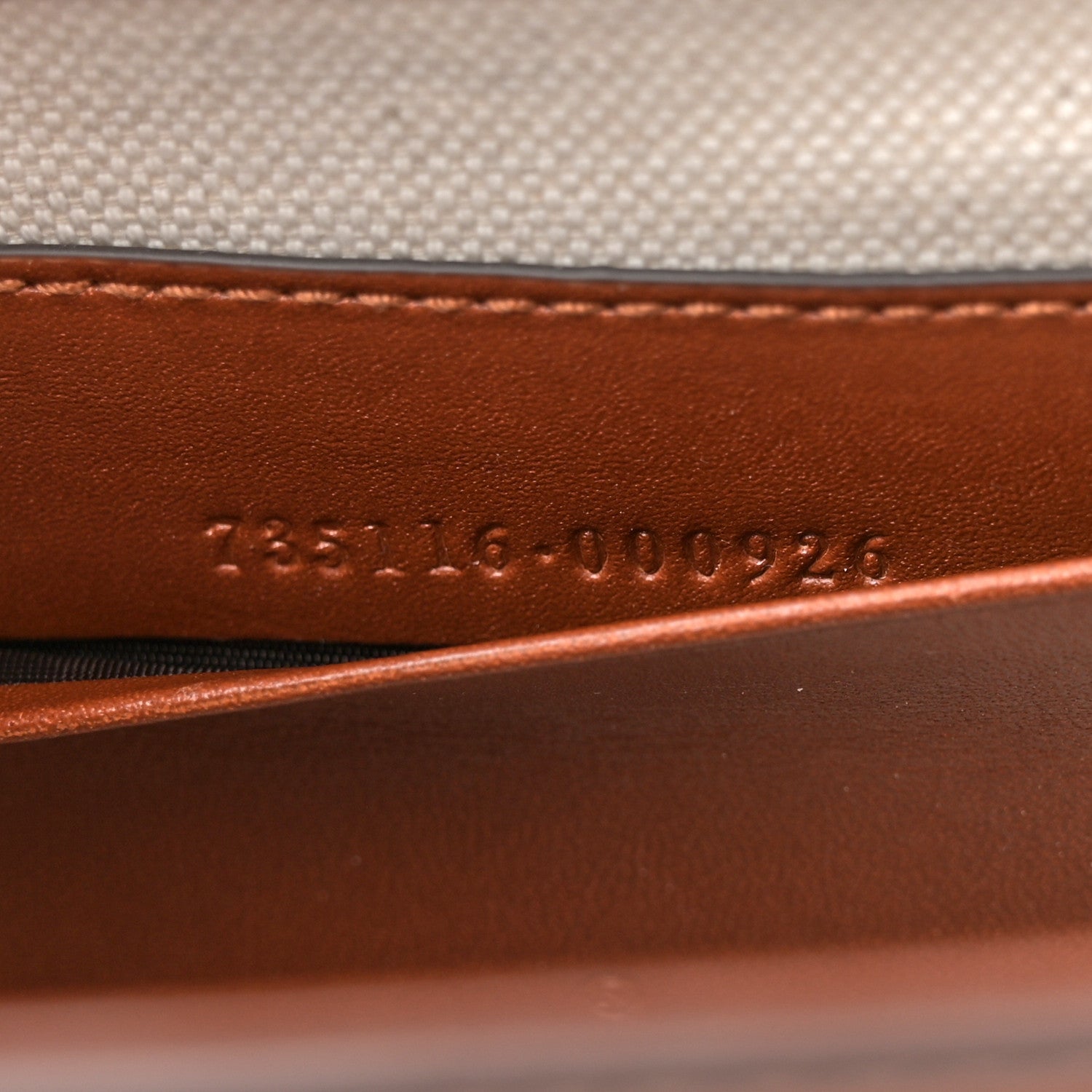 Gucci New Canvas Charisma Calfskin Crystal GG Monogram Small Bamboo 1947 Top Handle Bag Camel Ebony 7 of 10