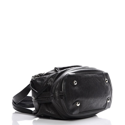 Chanel Distressed Caviar Outdoor Bowler Black 4 of 10