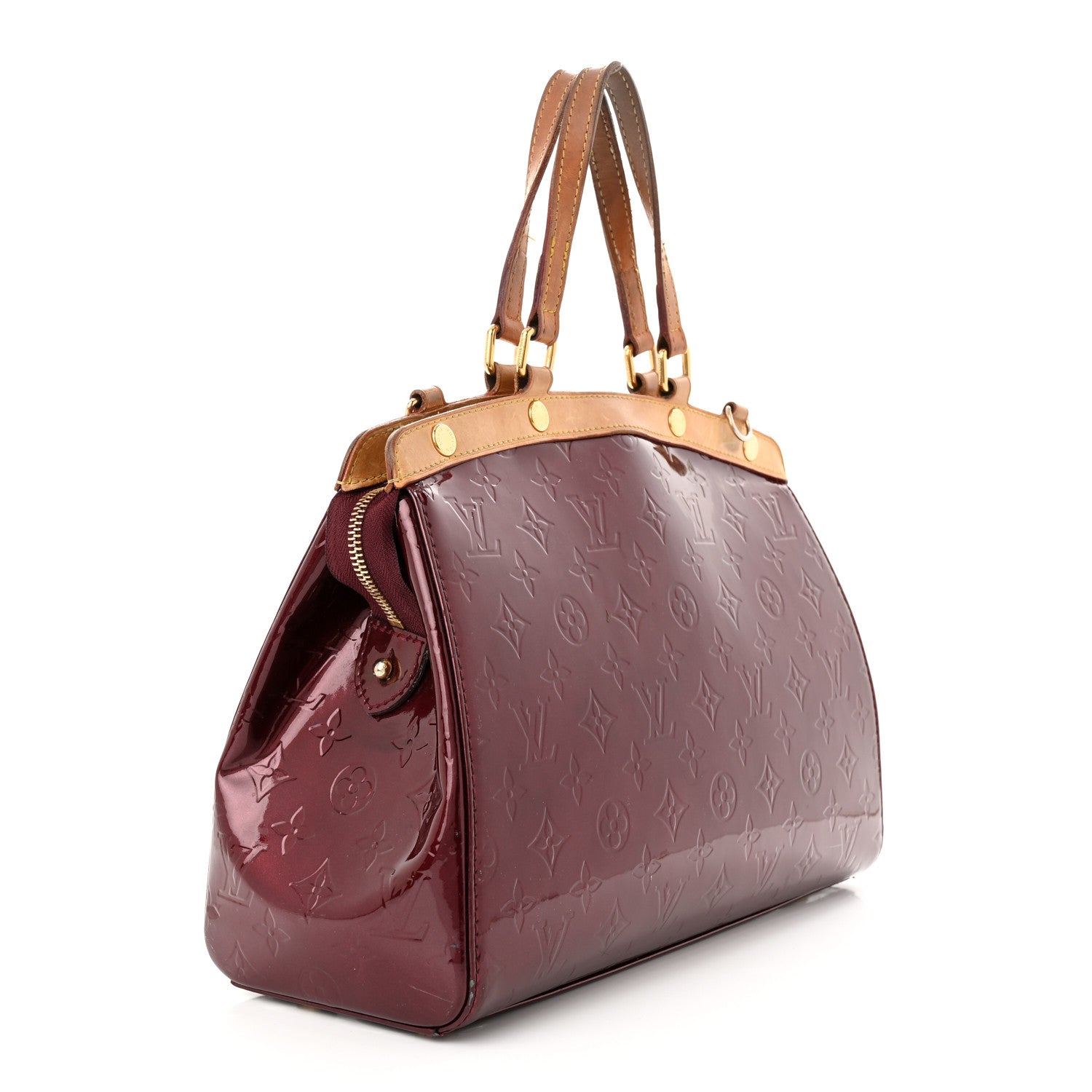 Louis Vuitton Vernis Brea MM Rouge Fauviste 3 of 16