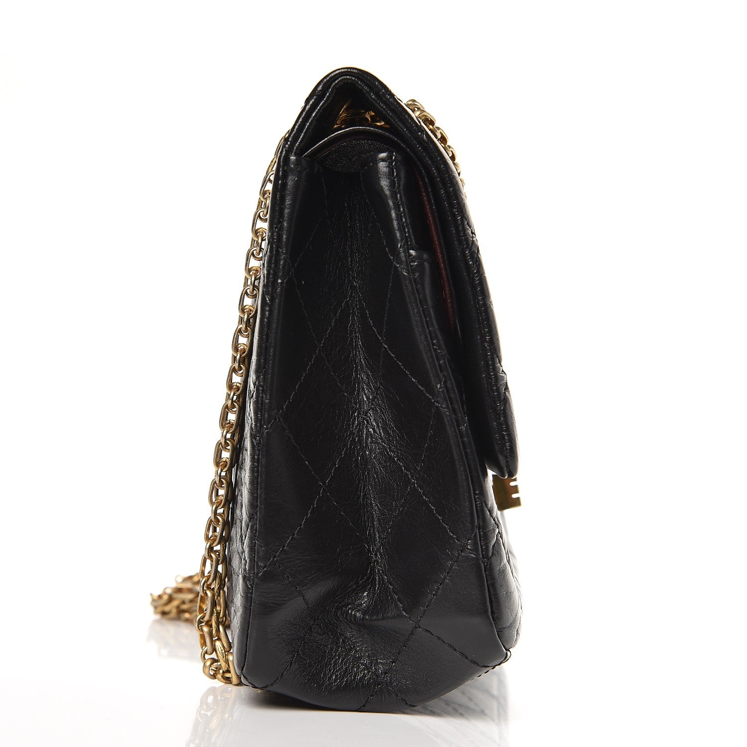 Chanel Aged Calfskin Quilted 2.55 Reissue 226 Flap Black 10 of 10