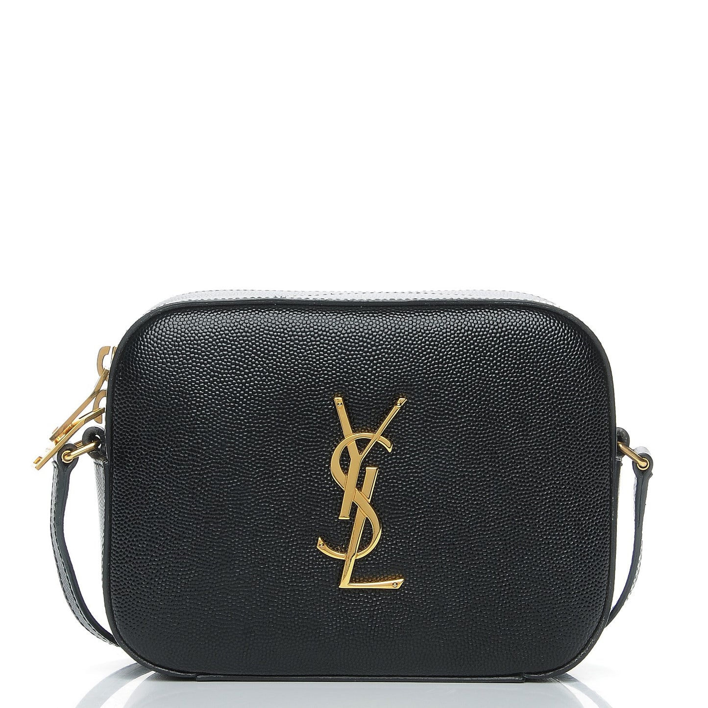 Grain De Poudre Small Classic Monogram Camera Bag Black