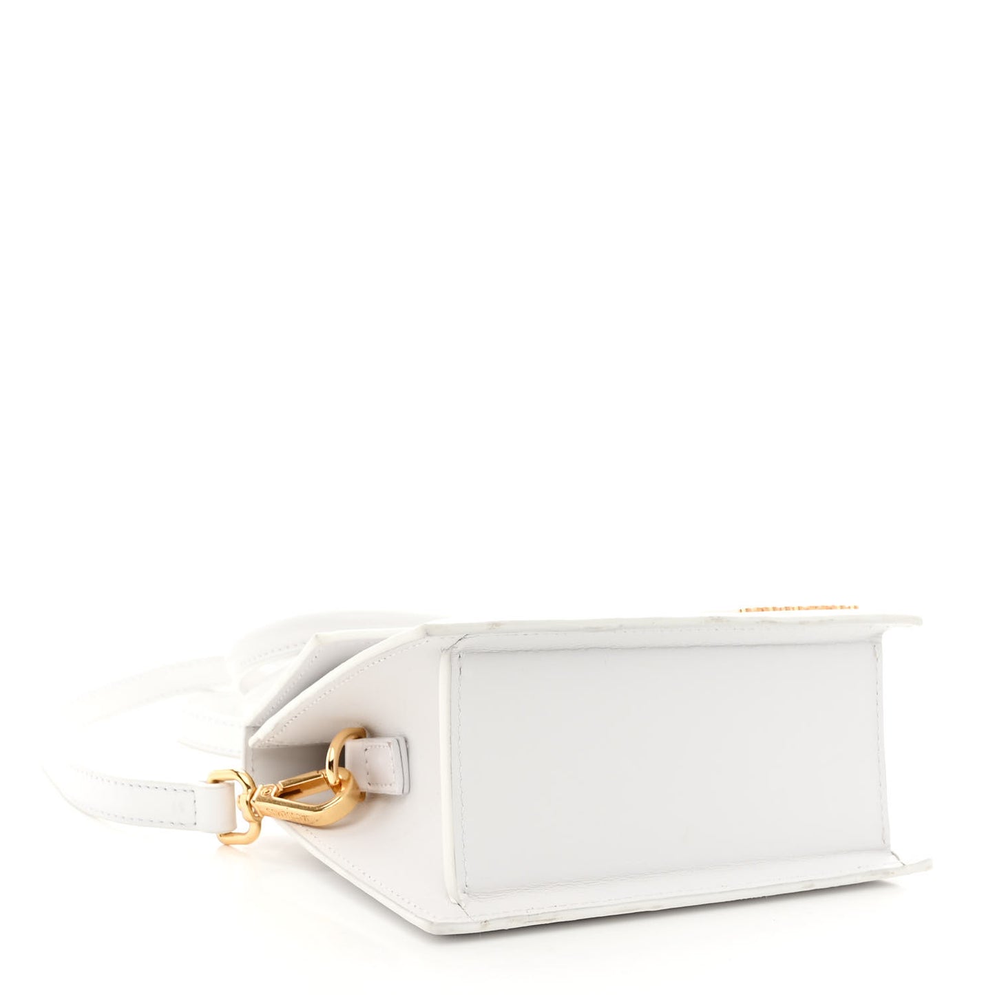 Smooth Calfskin Le Chiquito Noeud White